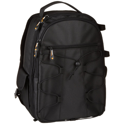 AmazonBasics Backpack for SLR-DSLR Cameras and Accessories - Black