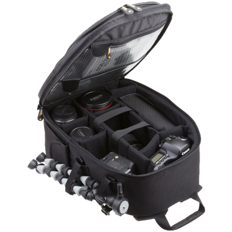 AmazonBasics Backpack for SLR-DSLR Cameras and Accessories - Black