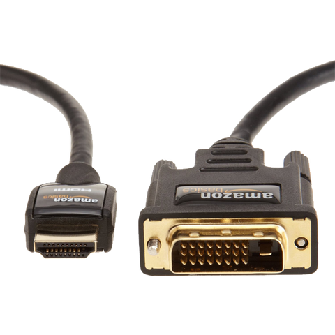 AmazonBasics HDMI to DVI Adapter Cable - 9.8 Feet (3 Meters)
