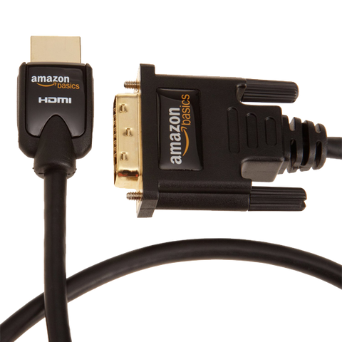AmazonBasics HDMI to DVI Adapter Cable - 9.8 Feet (3 Meters)