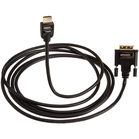AmazonBasics HDMI to DVI Adapter Cable - 9.8 Feet (3 Meters)