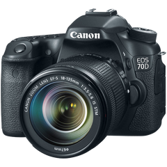 Canon EOS 70D Digital SLR Camera with 18-135mm STM Lens