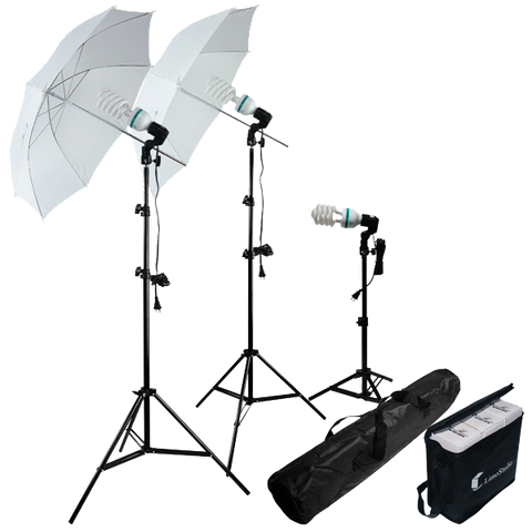 LimoStudio-Photography Photo Portrait Studio 600W Day Light Umbrella Continuous Lighting Kit