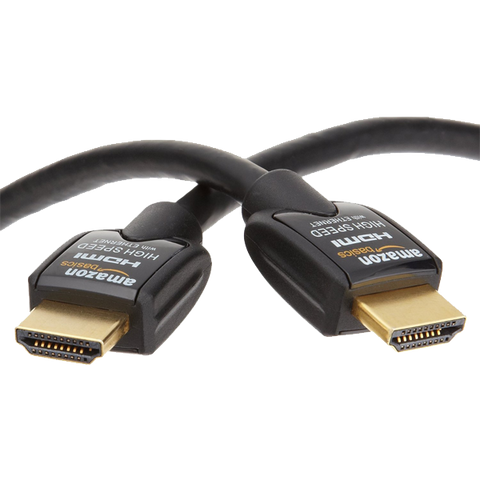 AmazonBasics High-Speed HDMI Cable - 9.8 Feet (3 Meters) Supports Ethernet 3D and Audio Return
