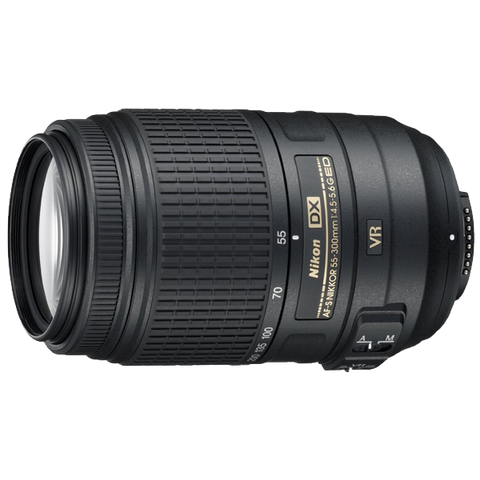 Nikon 55-300mm f 4.5-5.6G ED VR AF-S DX Nikkor Zoom Lens for Nikon Digital SLR